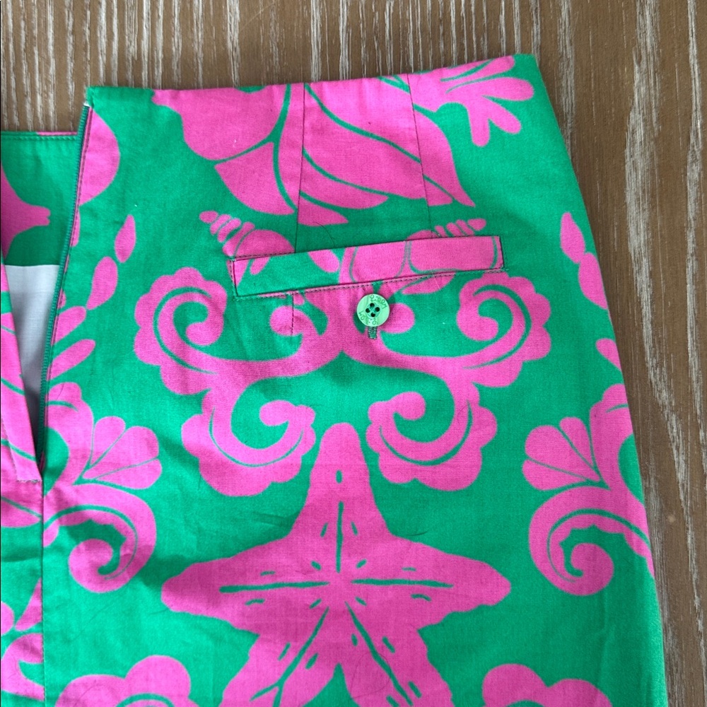 Lilly Pulitzer Pink and Green Skirt - Picture 3 of 4
